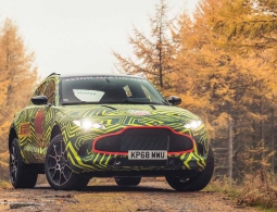 Aston Martin опубликовал фотографии своего первого кроссовера