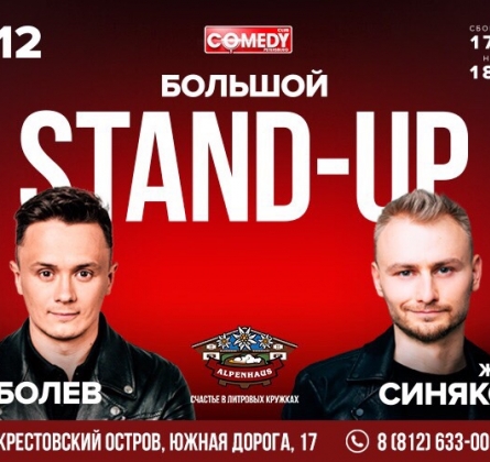 Женя Синяков и Илья Соболев | Большой Stand-up