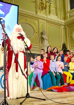 Новый год со смешариками