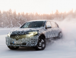 Mercedes-Benz опубликовал первые изображения своего серийного электрокара