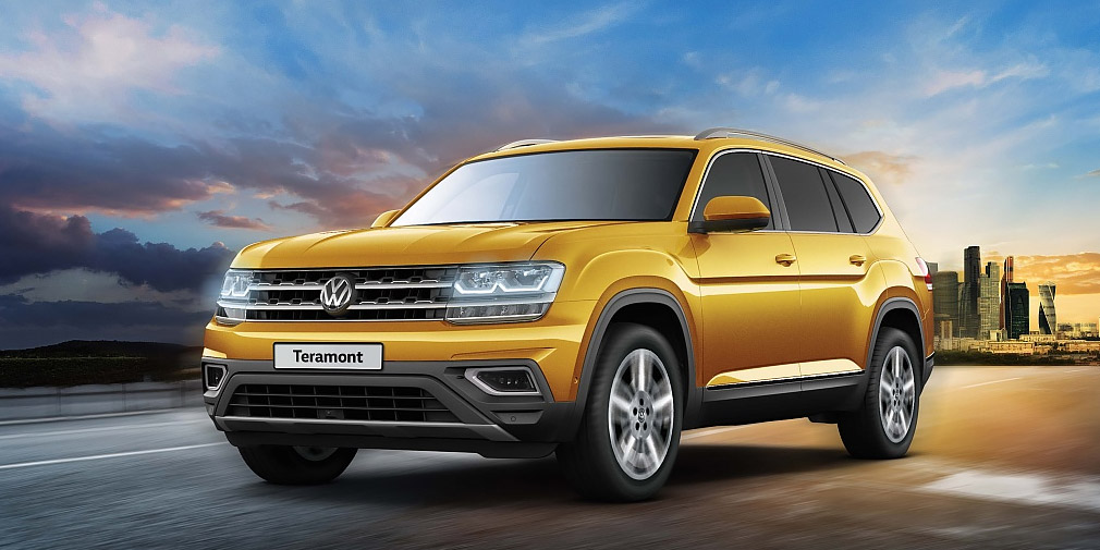 Volkswagen объявил российские цены на новый кроссовер Teramont