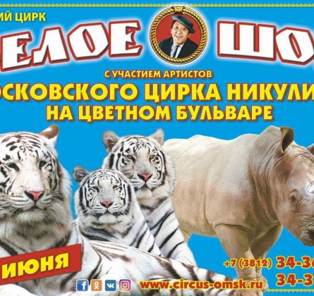 Ёлка в цирке | Шоу белых тигров