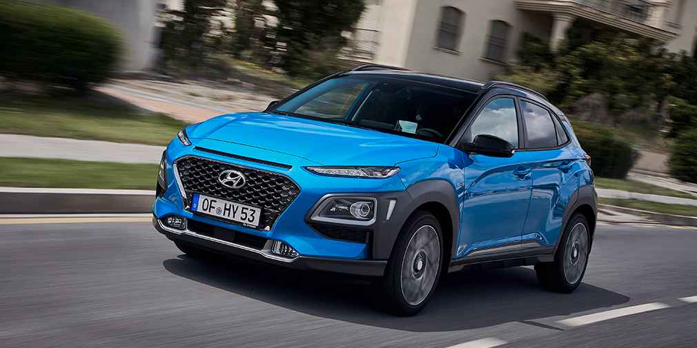 Кроссовер Hyundai Kona стал гибридом