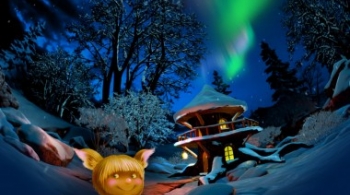 Приключения Хрумки в зимнем лесу