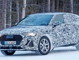 Новый кроссовер Audi впервые заметили на тестах