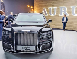 Названа дата открытия первого шоурума Aurus