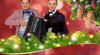 Новогодний аккордеон | Никита и Данил Шаравьёвы