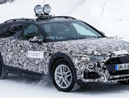 Вседорожная версия обновленной Audi A4 впервые замечена на тестах