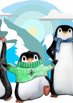 Новогодний карнавал! Большое путешествие маленьких пингвинят