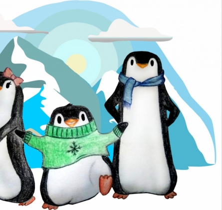 Новогодний карнавал! Большое путешествие маленьких пингвинят