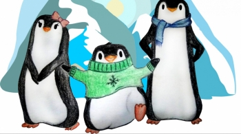 Новогодний карнавал! Большое путешествие маленьких пингвинят