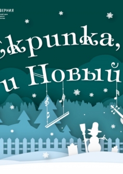 Скрипка, снег и Новый год | Интерактивное представление