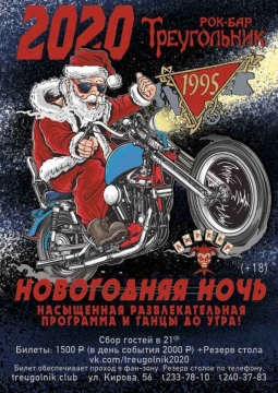 Новогодняя ночь 2020!