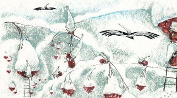 Сказка с рябиновой ветки