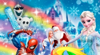 Новогодние приключения в снежном королевстве