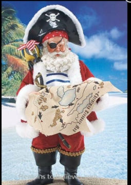 Дед Мороз на пиратском острове