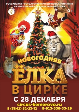 Новогодняя ёлка в цирке | Кемерово