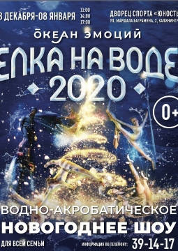 Елка на воде 2020