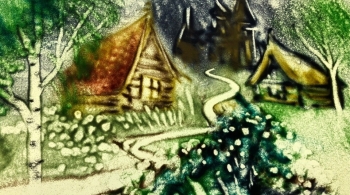 Снегурочка | Песочное шоу