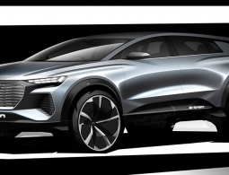 Audi опубликовала первые изображения нового кроссовера