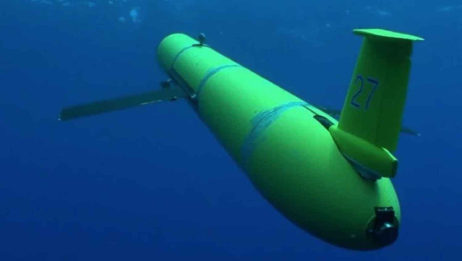 #видео | Испытание морского беспилотника «Посейдон» с ядерной энергетической установкой