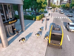 Continental предлагает доставлять товары с помощью беспилотников и роботов-собак