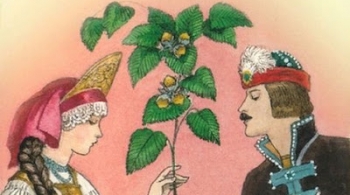 Ореховая веточка