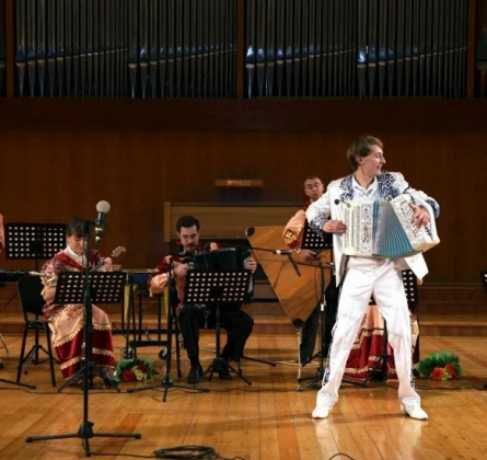 Новогодняя вечерка в русском стиле