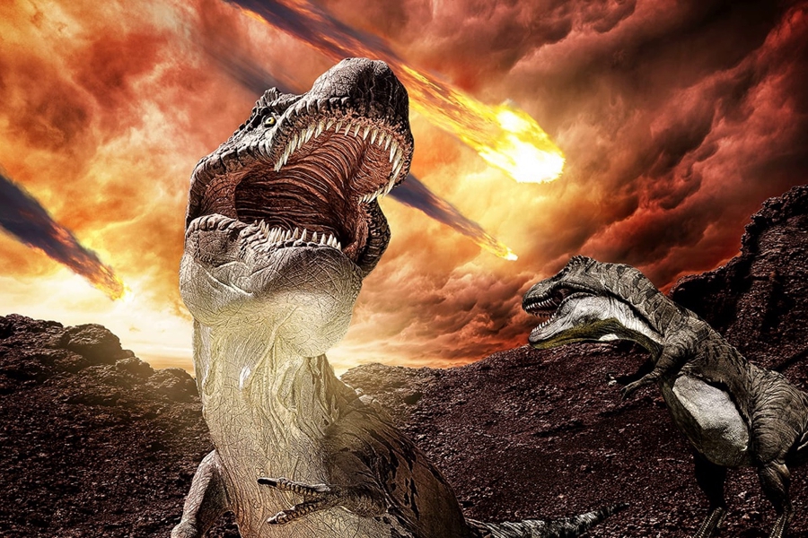 Энергия взрыва при падении астероида, убившего динозавров, была эквивалента энергии взрыва 10 млрд атомных бомб, «применённых во время Второй мировой войны»