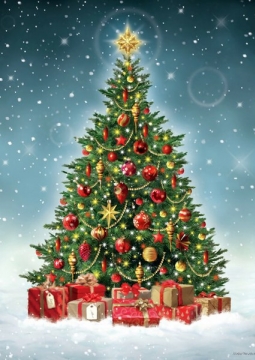 Ёлка с Харли Квин и Бетменом