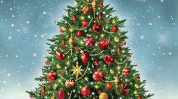 Ёлка с Харли Квин и Бетменом