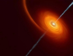 Найдена самая далекая черная дыра, поглощающая звезду