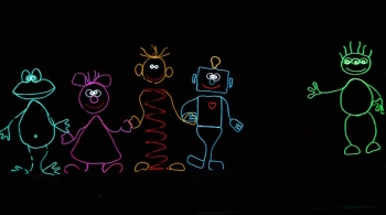 Шоу световых кукол