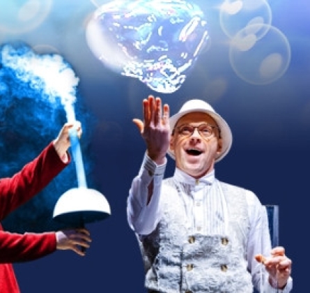 Испанское шоу мыльных пузырей CLINC