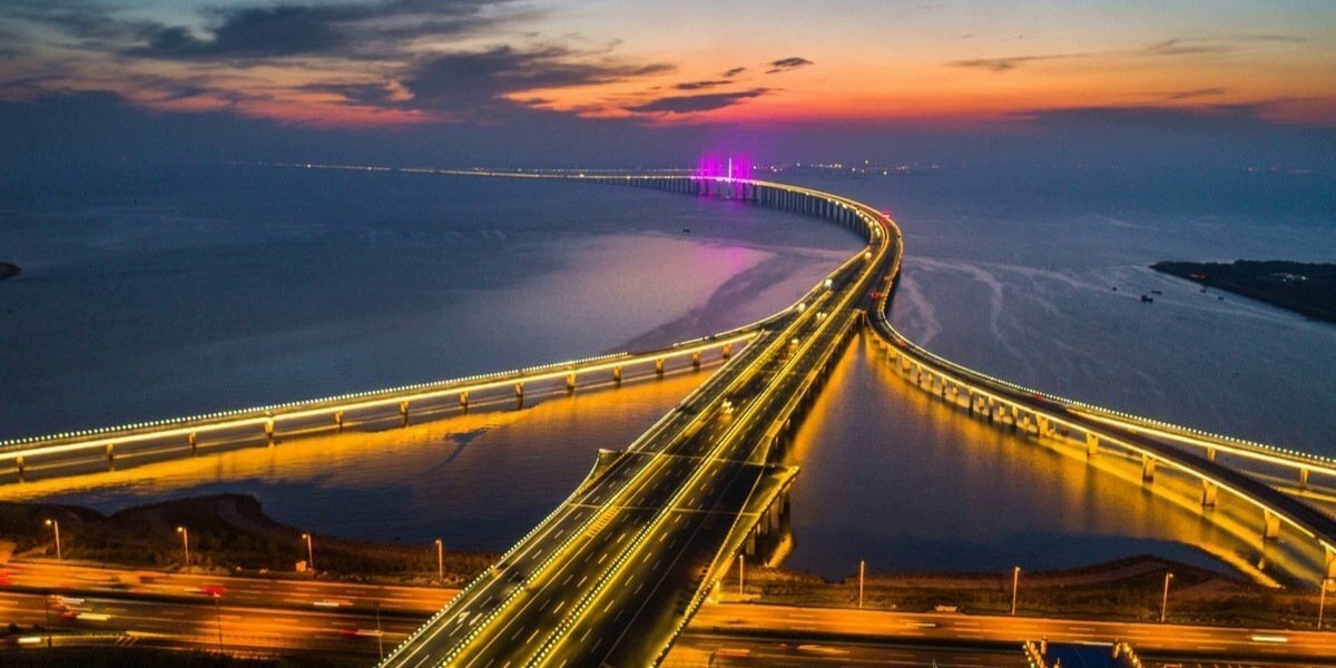Мост длиной 164 километра: как выглядит невероятный китайский виадук
