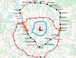 Большая кольцевая линия Московского метрополитена в проектах полувековой давности