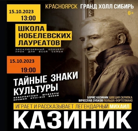 Михаил Казиник | Школа нобелевских лауреатов