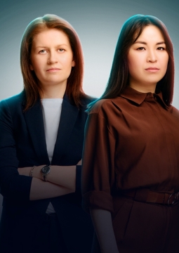 Сауле Юсупова и Саша Муратова