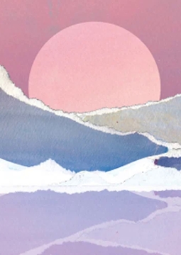 Акварельный коллаж