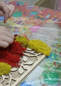 Создание панно «Дерево жизни» из стабилизированного мха