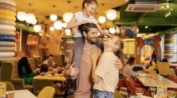 Посещение батутной арены