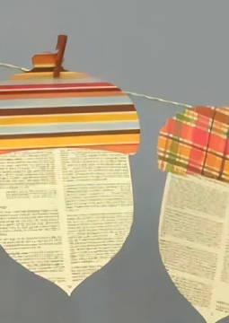 Уютная гирлянда