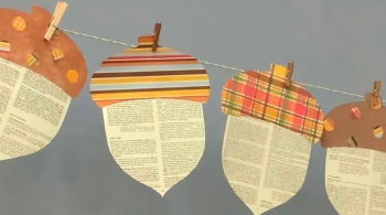 Уютная гирлянда