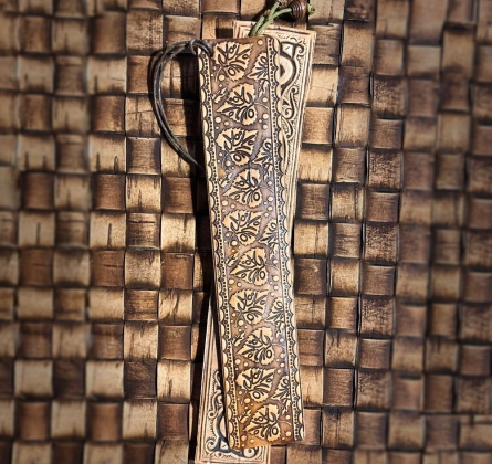 Изготовление резных закладок