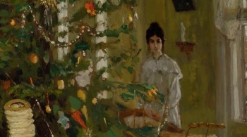 Новогодняя ёлка в Третьяковской галерее. Сборная группа