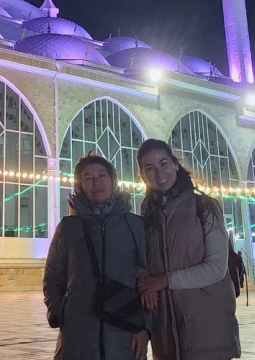 Огни ночной Махачкалы