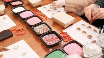 Шоколадные конфеты ручной работы