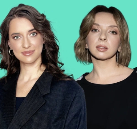 Катя Котофеева и Надя Бобрышева