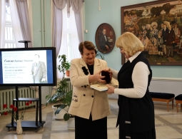 В музее-заповеднике Ф.И. Тютчева «Овстуг» прошли праздничные мероприятия, посвященные 95-летию Гамолина Владимира Даниловича