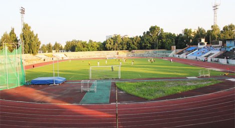 Легкоатлетический стадион в Брянске